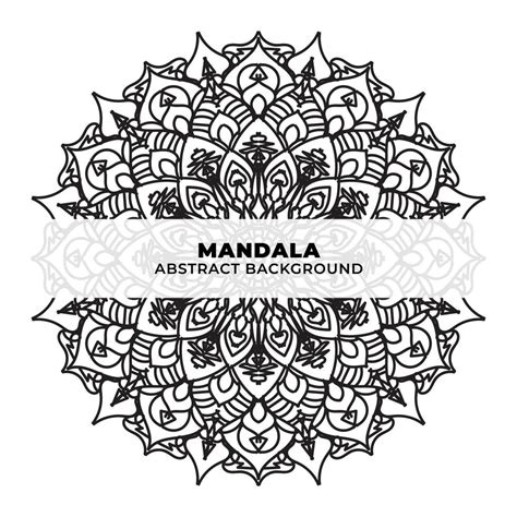 Mandala Indian Henna Tattoo Pattern Or Abstract Background 3598933