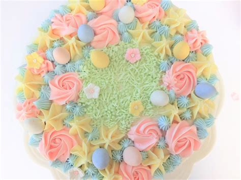 Bunny Egg Hunt Cake Cute Beautiful Pastel Cake Recipe For Easter