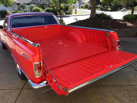 1964 Chevrolet El Camino Pickup Red Rwd Manual Standard Classic