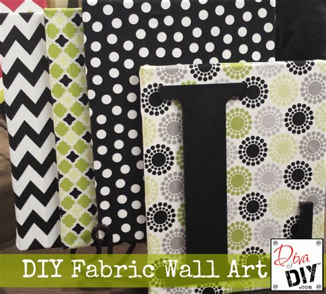 Customize the look of each room in your home with wall decor to suit your style. How to Create Beautiful Fabric Wall Art on a Dime | Diva of DIY