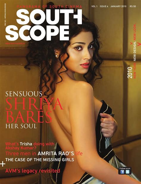 SouthScope January 2010 Shriya Cover By Sirish Allu Issuu