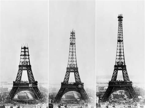 Check Out The Original Plans And Photos For The Eiffeltower Happy