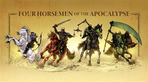 Four Horsemen Of The Apocalypse By Pitnerd On Deviantart