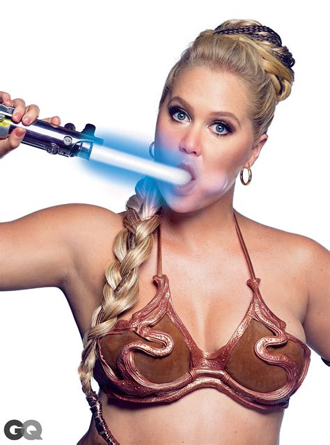Amy Schumer The Force Is Strong With This One GQ