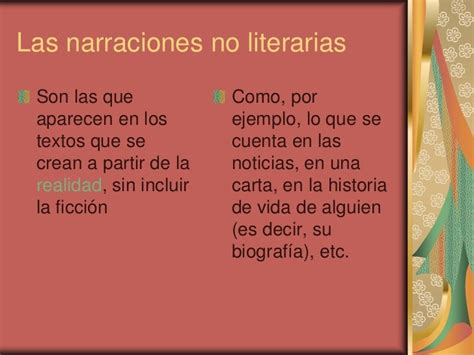 La Narración