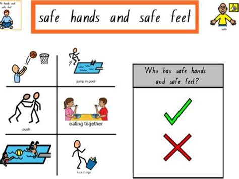 Pdf Safe Hands And Feet Social Story