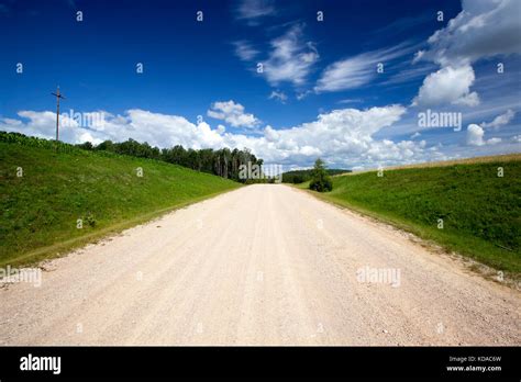 Sandy Rural Road Stock Photo Alamy