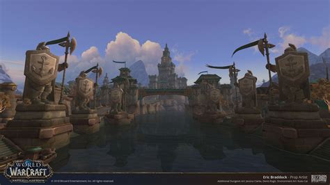 Artstation Kul Tiras Statue World Of Warcraft Battle For Azeroth