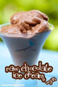 Easy Desserts To Make Raw Chocolate Ice Cream Organictalks Com