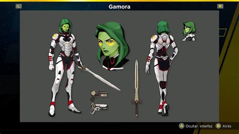 Gamora Marvel Ultimate Alliance 3