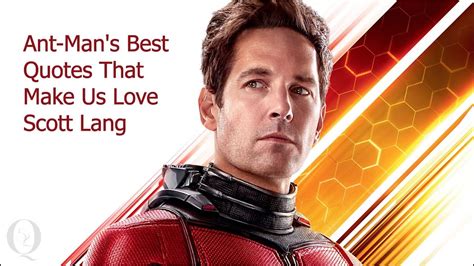 Ant Mans Best Quotes That Make Us Love Scott Lang Mcu Youtube