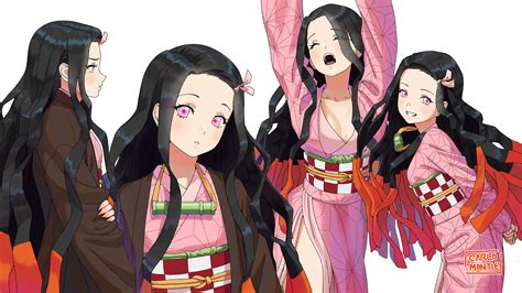 Nezuko Kamado Why Does She Have Bamboo Animewpapers Demon Slayer