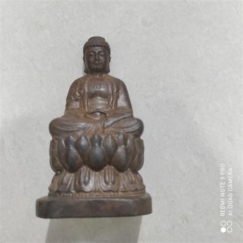 Jual Ukiran Kayu Gaharu Buaya Patung Budha Sidharta Sedang Duduk