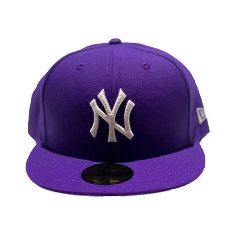 New York Yankees Purple New Era Fitted Hat Sports World 165