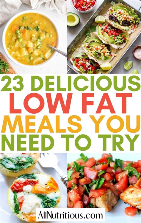 23 Low Fat Meals You Didnt Know You Needed All Nutritious