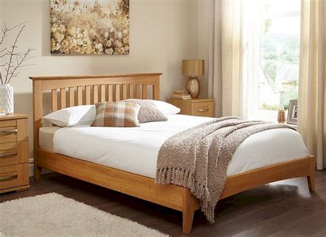 Queen size bed with 2 pull out drawers. Best Bed Ideas Using Wood | Oak bed frame, Oak bedroom ...