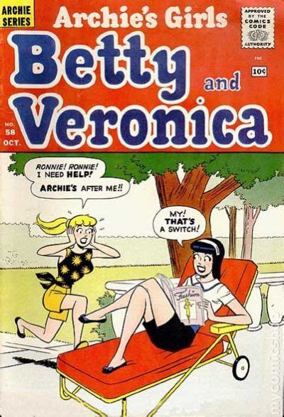 Archies Girls Betty And Veronica 1951 Comic Books 1960