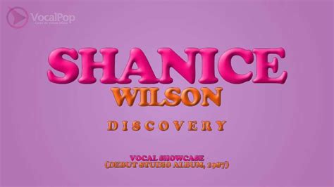 Hd Shanice Wilsons Vocal Showcase Discovery E♭3 E♭6 Debut