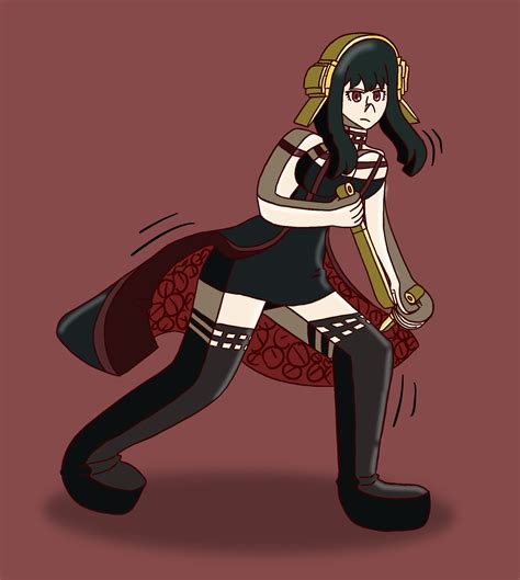 Thick Flat Yor by HenkaNeko on DeviantArt