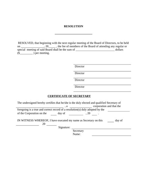 Member Resolution Fill Out And Sign Online Dochub