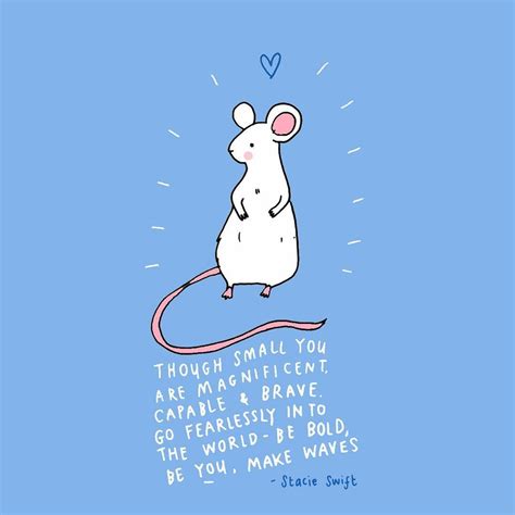 Brave Little Mouse Illustration And Words By Stacie Swift Available