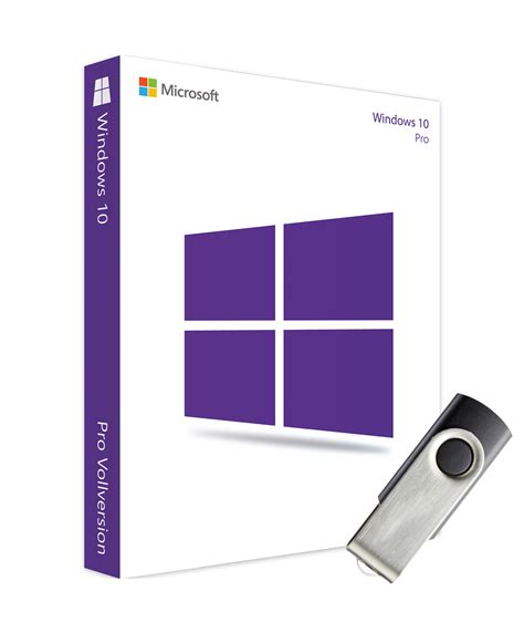Microsoft Windows 10 Professional Als Usb Stick Lichtaufcomputer