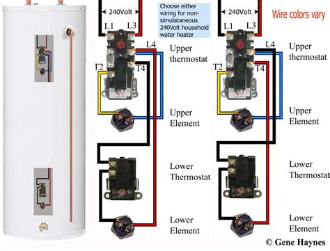 Wiring A Hot Water Heater Diagram