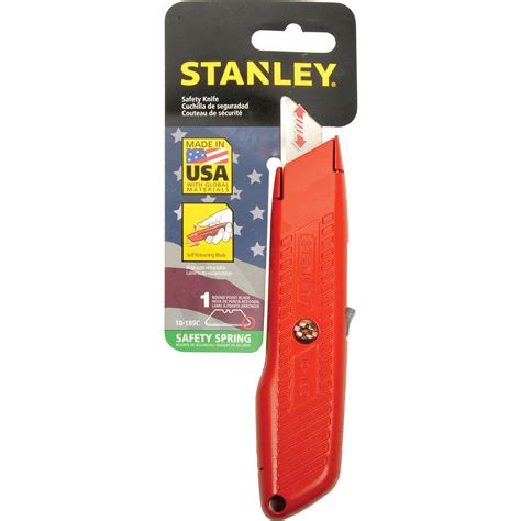 Self Retracting Safety Blade Utility Knife Ebay