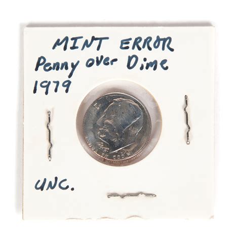 Price Guide For Mint Error Double Denomination