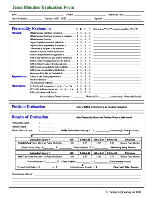 Evaluators will be asked to score proposals as they were submitted, rather than on their potential if certain changes were to be made. self evaluation form for receptionist - Fill Out Online, Download Printable Templates in Word ...