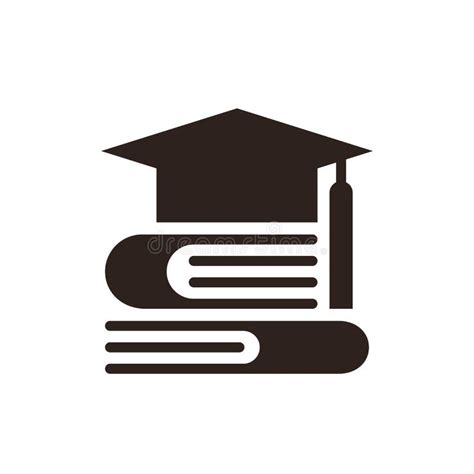 Casquillo Y Libros De La Graduación Símbolo De La Educación