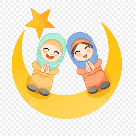 Islamic Characters White Transparent Cartoon Islamic Cute Characters