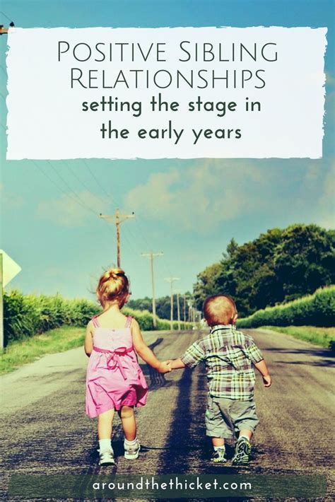 Setting The Stage For Positive Sibling Relationships In The Early Years