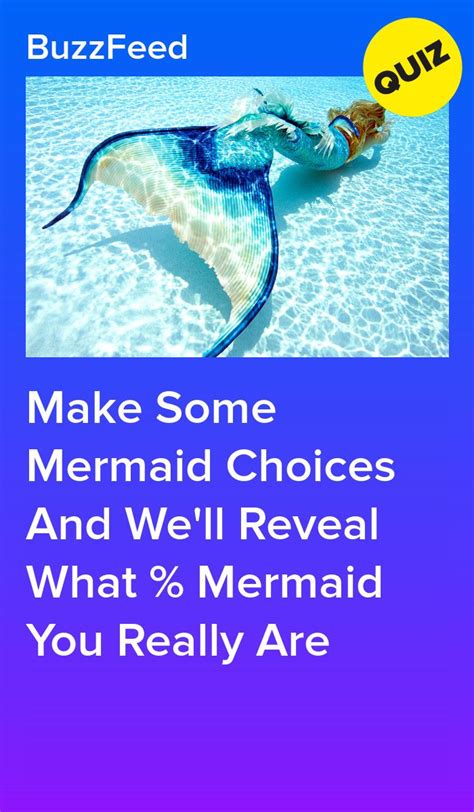 Be A Mermaid For A Day And Well Reveal What Mermaid You Are