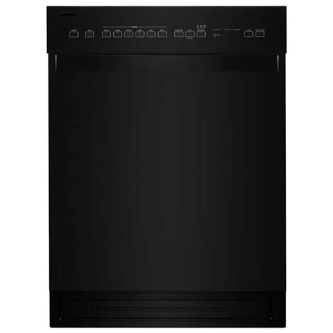 Whirlpool 24 In Black Front Control Built In Tall Tub Dishwasher With Stainless Steel Tub 51