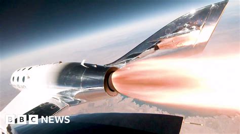 Virgin Galactic Sir Richard Bransons Rocket Plane Returns To Spaceflight Bbc News