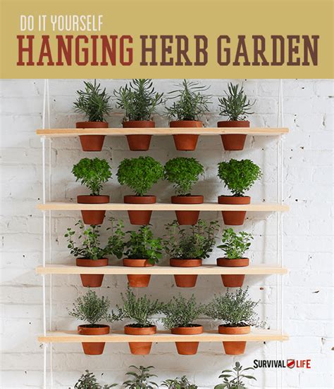 Diy Hanging Herb Garden Survival Life