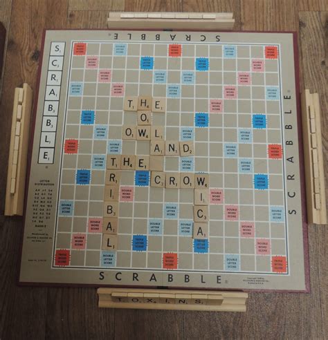 1953 Scrabble Game Complete And In Great Condition By Selchow And Righter