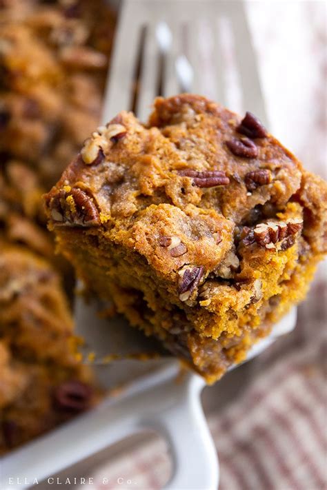 Maybe you would like to learn more about one of these? Pumpkin Pecan Coffee Cake - Ella Claire & Co. | Recipe ...