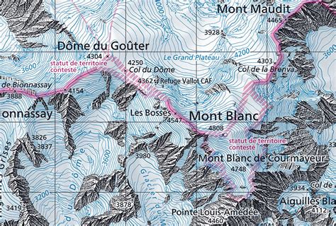 Caractéristiques délimite … wikipédia en français. Le mont Blanc