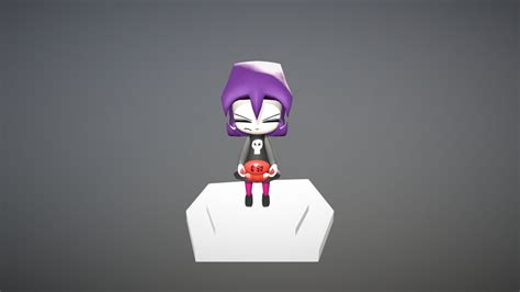 Gaz Membrane Invader Zim 3d Model By Jcorsiarts Bb2628a Sketchfab