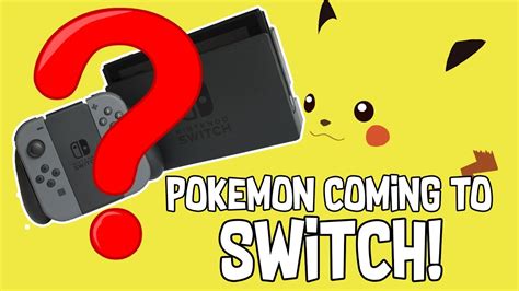 Pokemon Rpg Game Coming To Nintendo Switch 2018 Youtube