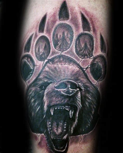 100 Bear Claw Tattoo Designs For Men Sharp Ink Ideas Bear Claw