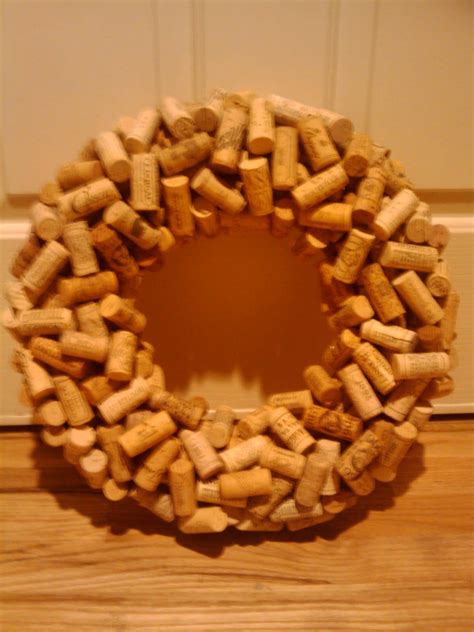 Live To Love To Craft How To Make A Wine Cork Wreath Wine Cork