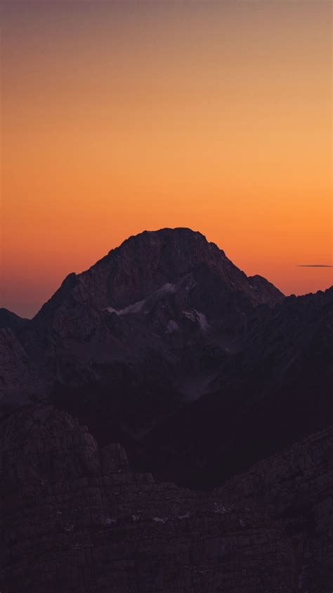 1080x1920 1080x1920 Mountains Sky Landscape Nature Hd Sunset 8k