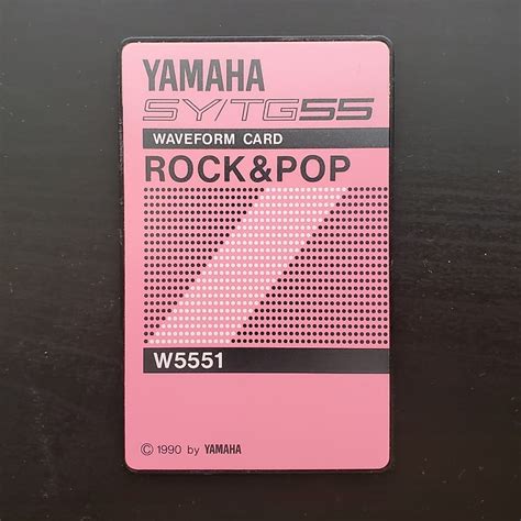 To register your account select the register link above and complete the requested information. Yamaha SY/TG55 Waveform Card Rock & Pop SY55 TG55 | | Reverb