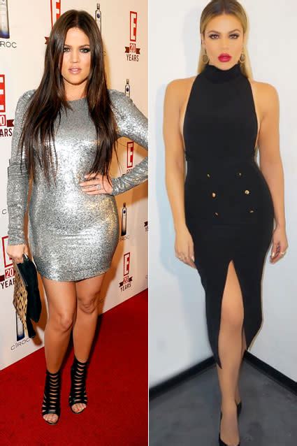 khloe kardashian shares more before and after pics of her physical transformation