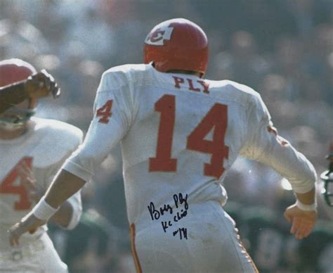 Autographed Bobby Ply 8x10 Kansas City Chiefs Photo Main Line Autographs