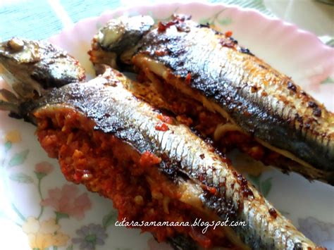 Resepi special ikan cencaru sumbat sambal kelapa (auto menggoda). .: IKAN CENCARU SUMBAT VERSI BAKAR