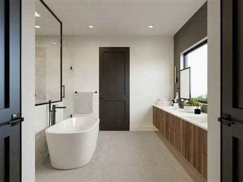 Before And After Sleek Modern Kitchen And Bathroom Design Decorilla